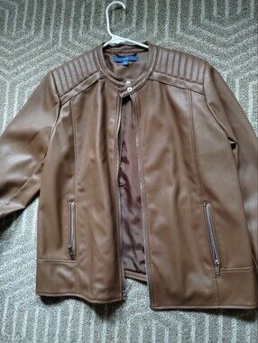 Brown Motorcycle Jacket